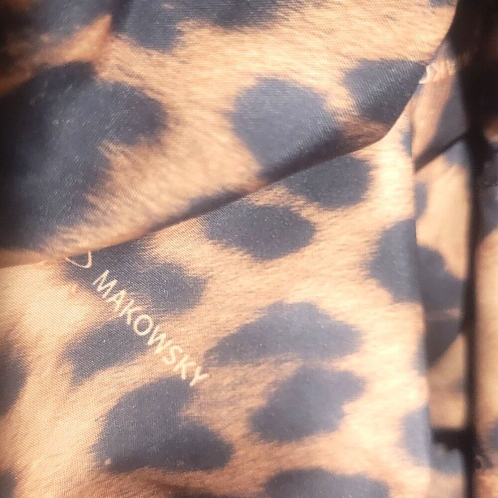 B-Makowski Black Buckled Shoulder Bag - Mixed Leather/Fabric - Picture 13 of 16